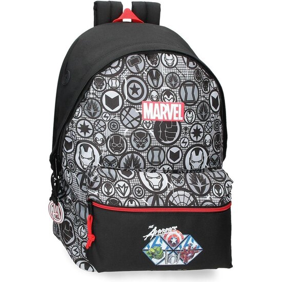 MARVEL LOS VENGADORES MOCHILA ESCOLAR POLIÉSTER HEROES NEGRO image 0