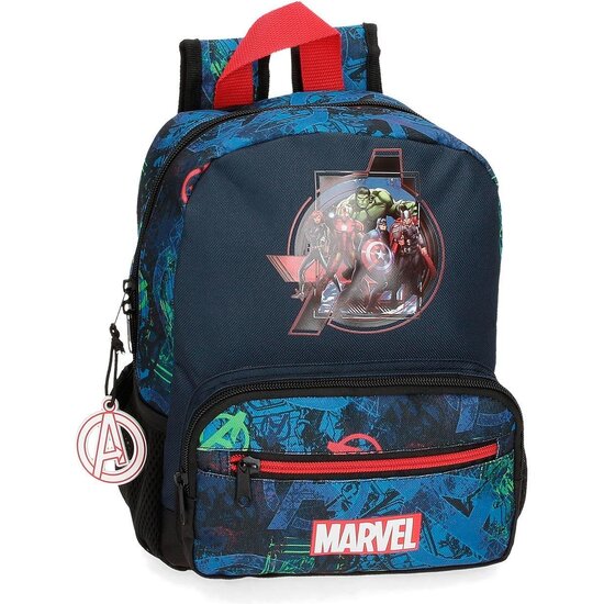 MARVEL LOS VENGADORES MOCHILA ESCOLAR POLIÉSTER ON THE WARPATH AZUL image 0
