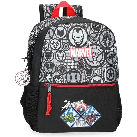 MARVEL LOS VENGADORES MOCHILA ESCOLAR POLIÉSTER HEROES NEGRO image 0