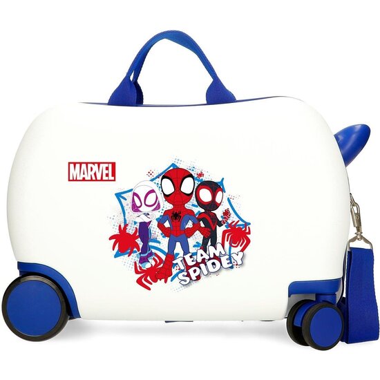 MARVEL MALETA CORREPASILLOS ABS RÍGIDA SPIDEY TEAM AZUL image 0