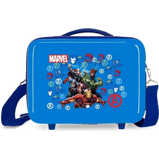 MARVEL LOS VENGADORES NECESER DE VIAJE ABS AVENGERS TEAM AZUL image 0