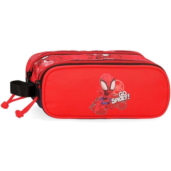 MARVEL ESTUCHE ESCOLAR POLIÉSTER ROJO image 0