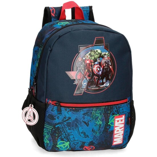 MARVEL LOS VENGADORES MOCHILA ESCOLAR POLIÉSTER ON THE WARPATH AZUL image 0