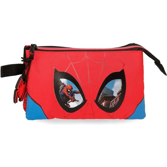 MARVEL SPIDERMAN ESTUCHE ESCOLAR POLIÉSTER PROTECTOR ROJO image 0