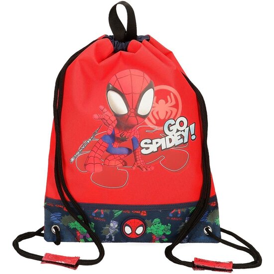 MARVEL MOCHILA SACO Y PORTA ALIMENTOS POLIÉSTER ROJO image 0