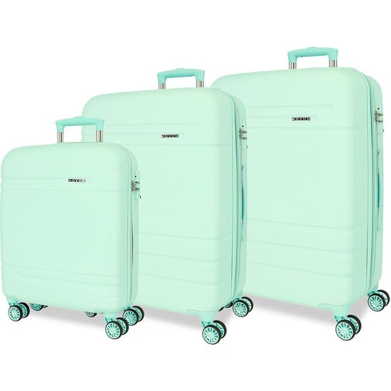 MOVOM JUEGO DE MALETAS ABS RÍGIDA AZUL image 0