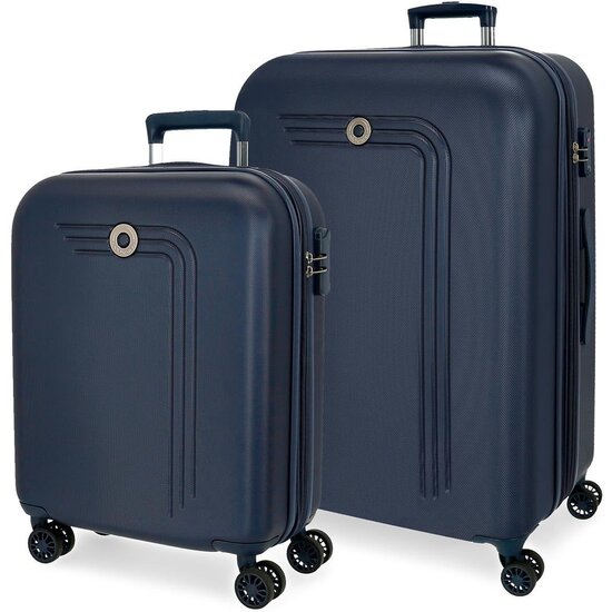 MOVOM JUEGO DE MALETAS ABS RÍGIDA AZUL image 0