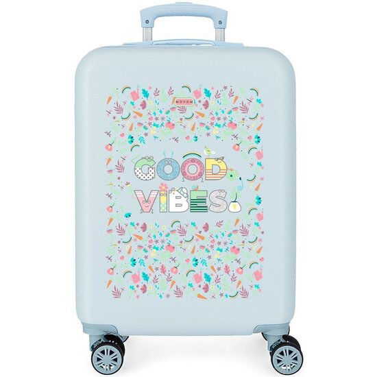 MOVOM MALETA DE CABINA ABS RÍGIDA AZUL image 0