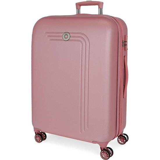MOVOM MALETA GRANDE ABS RÍGIDA ROSA image 0