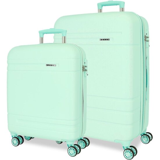 MOVOM JUEGO DE MALETAS ABS RÍGIDA AZUL image 0