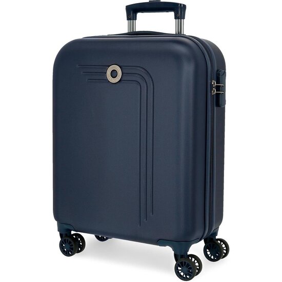 MOVOM MALETA DE CABINA ABS RÍGIDA AZUL image 0
