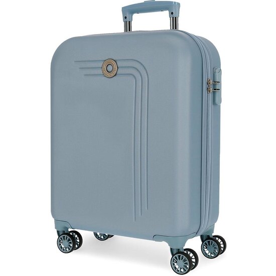 MOVOM MALETA DE CABINA ABS RÍGIDA AZUL image 0