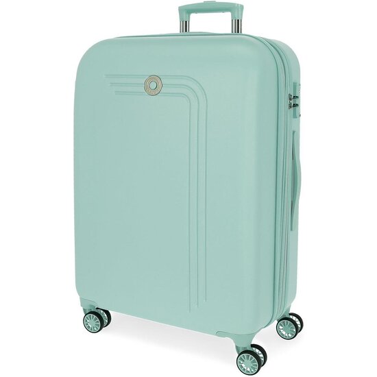 MOVOM MALETA GRANDE ABS RÍGIDA VERDE image 0