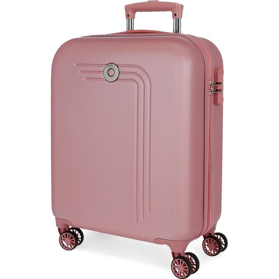 MOVOM MALETA DE CABINA ABS RÍGIDA ROSA image 0