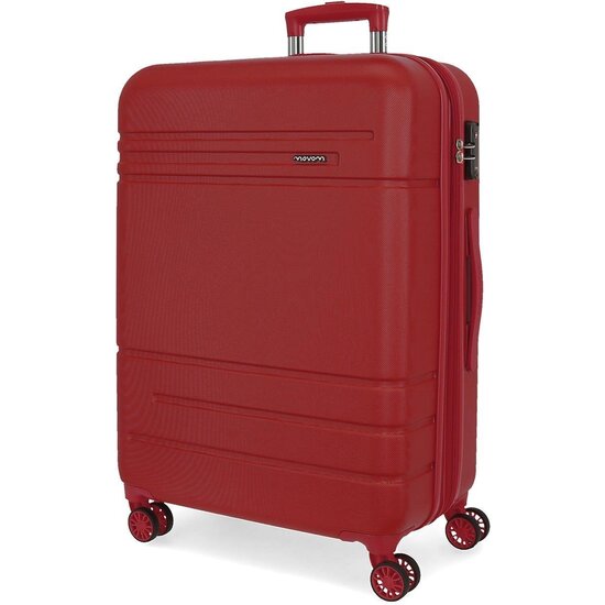 MOVOM MALETA MEDIANA ABS RÍGIDA ROJO image 0
