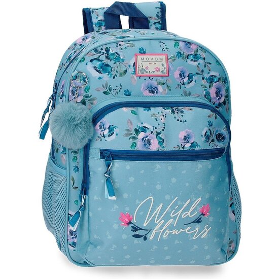 MOVOM MOCHILA ESCOLAR POLIÉSTER AZUL image 0