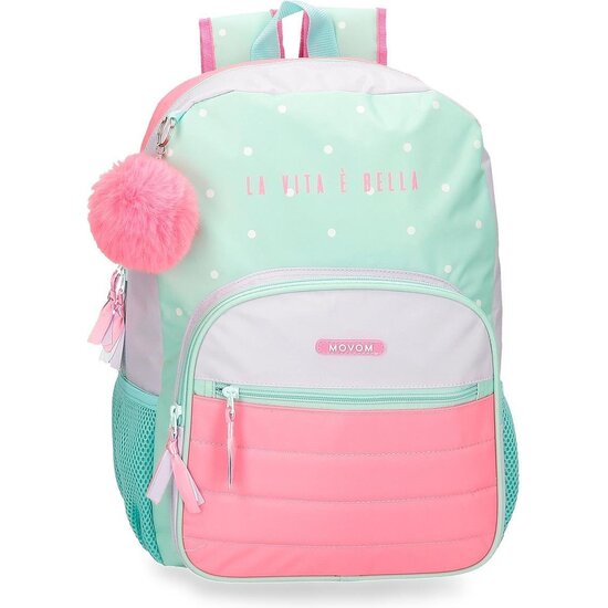 MOVOM MOCHILA ESCOLAR POLIÉSTER VERDE image 0