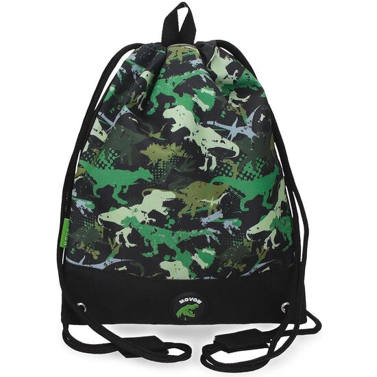 MOVOM MOCHILA SACO Y PORTA ALIMENTOS POLIÉSTER NEGRO image 0