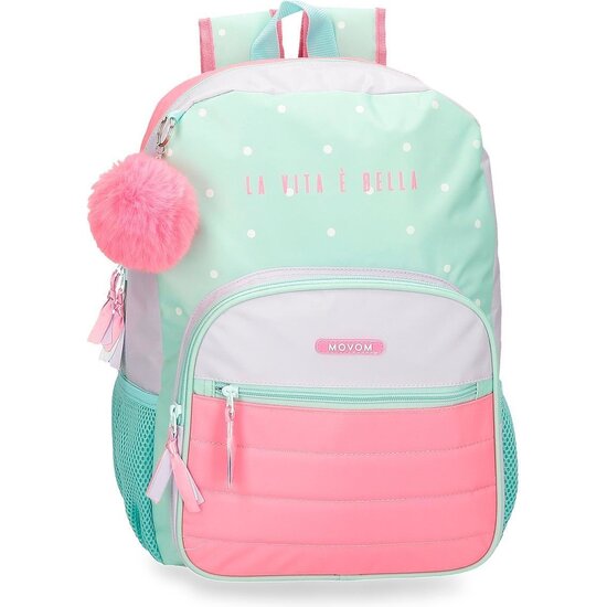 MOVOM MOCHILA ESCOLAR POLIÉSTER VERDE image 0