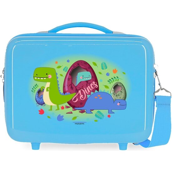 MOVOM NECESER DE VIAJE ABS HAPPY TIME AZUL image 0