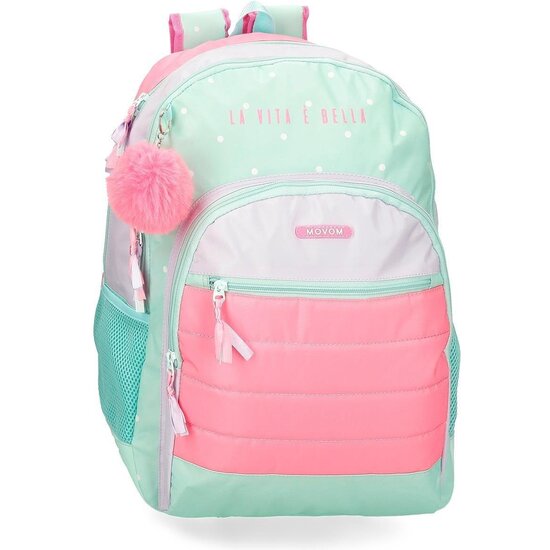 MOVOM MOCHILA ESCOLAR POLIÉSTER VERDE image 0