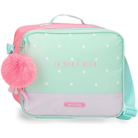 MOVOM MOCHILA SACO Y PORTA ALIMENTOS POLIÉSTER VITA E BELLA VERDE image 0