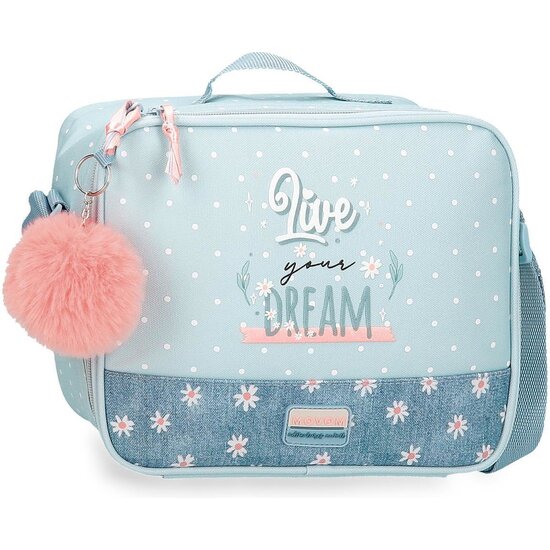MOVOM MOCHILA SACO Y PORTA ALIMENTOS POLIÉSTER LIVE YOUR DREAMS VERDE image 0