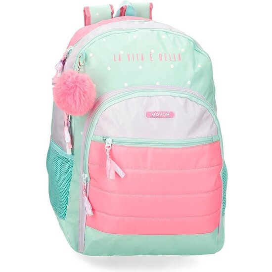 MOVOM MOCHILA ESCOLAR POLIÉSTER VERDE image 0