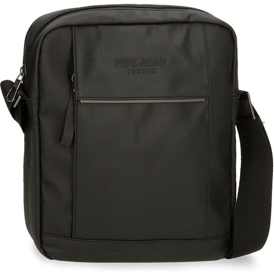 PEPE JEANS BOLSO BANDOLERA ALGODÓN, POLIÉSTER Y PU. DORTMUND GRIS image 0