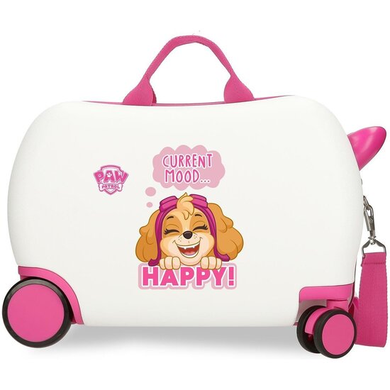 PATRULLA CANINA MALETA CORREPASILLOS ABS RÍGIDA PLAYFUL BLANCO image 0