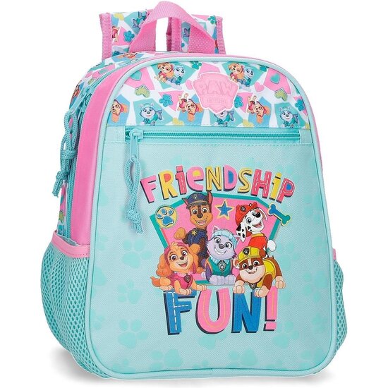 PATRULLA CANINA MOCHILA ESCOLAR POLIÉSTER FRIENDSHIP FUN AZUL image 0