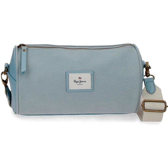 PEPE JEANS BOLSO BANDOLERA ALGODÓN CORA AZUL image 0