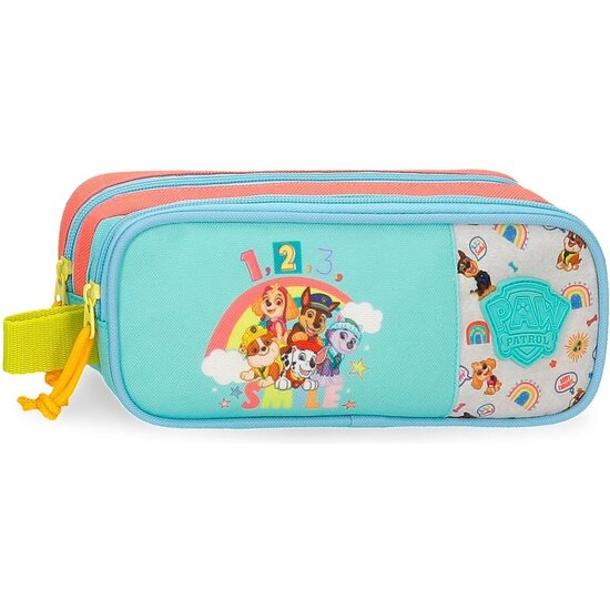PATRULLA CANINA ESTUCHE ESCOLAR POLIÉSTER DREAM PATROL AZUL image 0