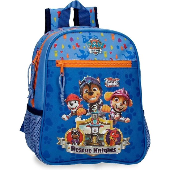 PATRULLA CANINA MOCHILA ESCOLAR POLIÉSTER RESCUE KNIGHTS AZUL image 0