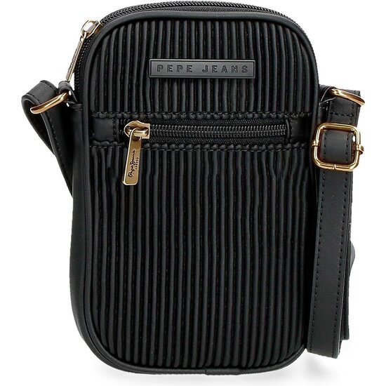 PEPE JEANS BOLSO BANDOLERA PIEL SINTÉTICA AURORA NEGRO image 0