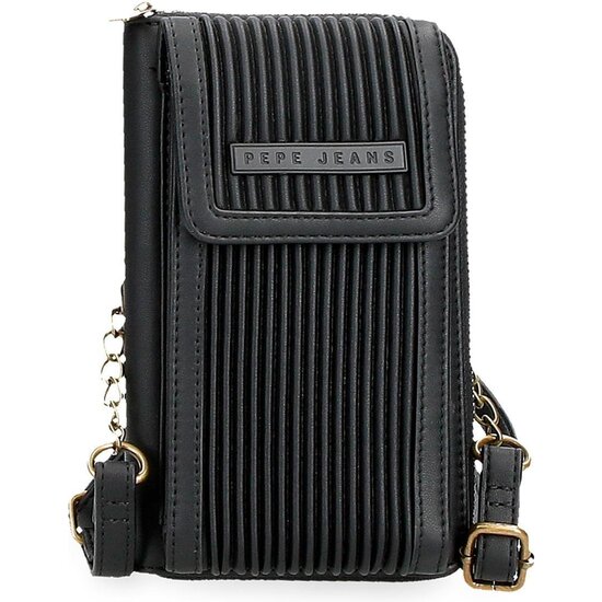 PEPE JEANS BOLSO BANDOLERA PIEL SINTÉTICA AURORA NEGRO image 0