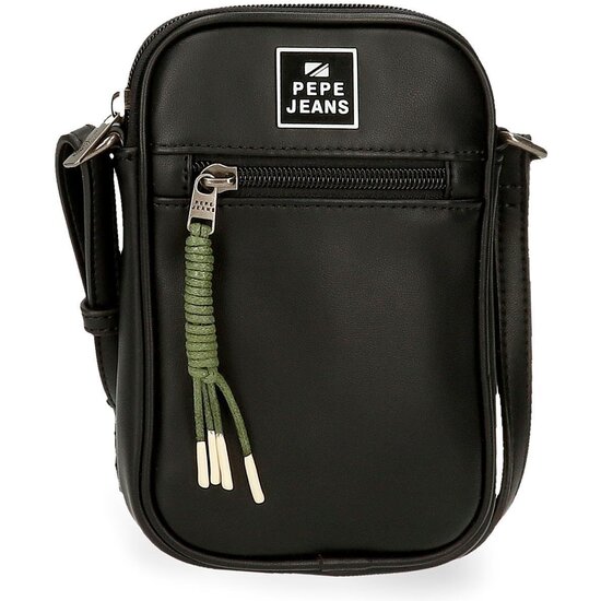 PEPE JEANS BOLSO BANDOLERA PIEL SINTÉTICA BEA NEGRO image 0