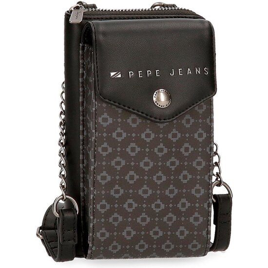 PEPE JEANS BOLSO BANDOLERA PIEL SINTÉTICA BETHANY NEGRO image 0