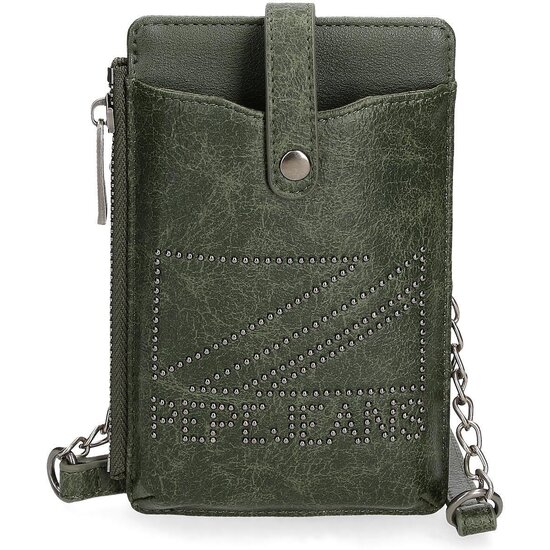 PEPE JEANS BOLSO BANDOLERA PIEL SINTÉTICA DONNA VERDE image 0