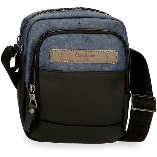 PEPE JEANS BOLSO BANDOLERA POLIÉSTER CON DETALLES EN PIEL SINTÉTICA OCEAN AZUL image 0