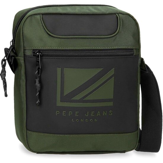 PEPE JEANS BOLSO BANDOLERA POLIÉSTER CON DETALLES EN PIEL SINTÉTICA BROMLEY LDN image 0