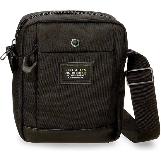 PEPE JEANS BOLSO BANDOLERA POLIÉSTER LEIGHTON NEGRO image 0