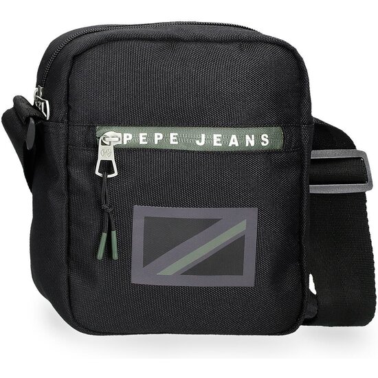 PEPE JEANS BOLSO BANDOLERA POLIÉSTER NEGRO image 0