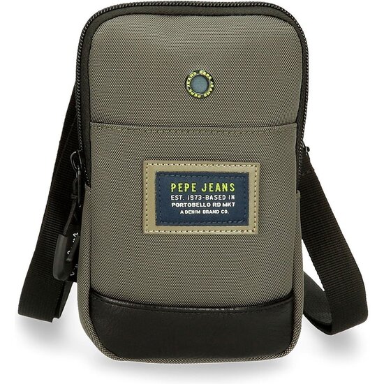 PEPE JEANS BOLSO BANDOLERA POLIÉSTER LEIGHTON VERDE image 0