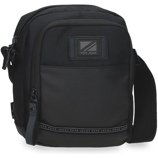 PEPE JEANS BOLSO BANDOLERA POLIÉSTER STRATFORD NEGRO image 0