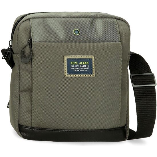 PEPE JEANS BOLSO BANDOLERA POLIÉSTER LEIGHTON VERDE image 0