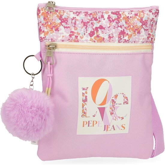 PEPE JEANS BOLSO BANDOLERA POLIÉSTER ROSA image 0