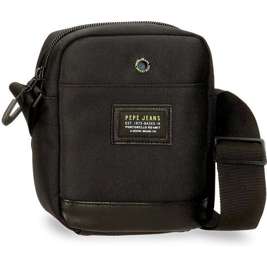 PEPE JEANS BOLSO BANDOLERA POLIÉSTER LEIGHTON NEGRO image 0