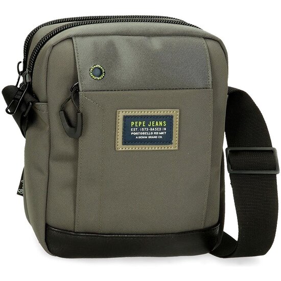 PEPE JEANS BOLSO BANDOLERA POLIÉSTER LEIGHTON VERDE image 0