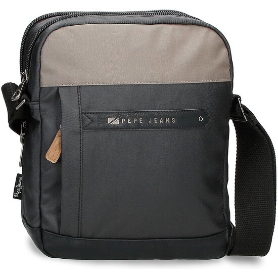 PEPE JEANS BOLSO BANDOLERA POLIÉSTER Y PU CARDIFF NEGRO image 0